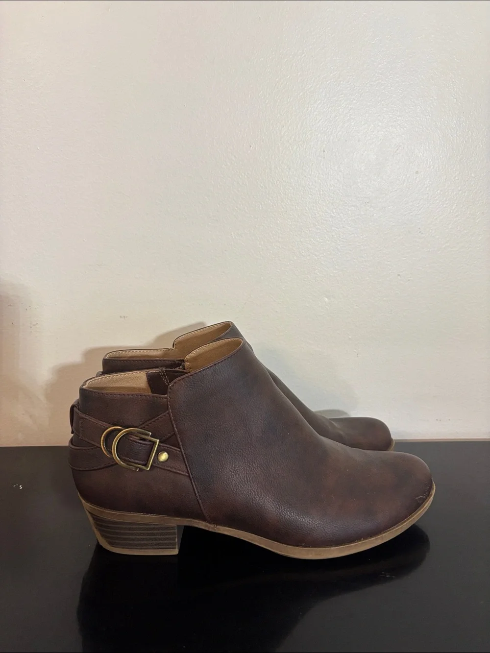 LifeStride Buckle Ankle Bootie‎